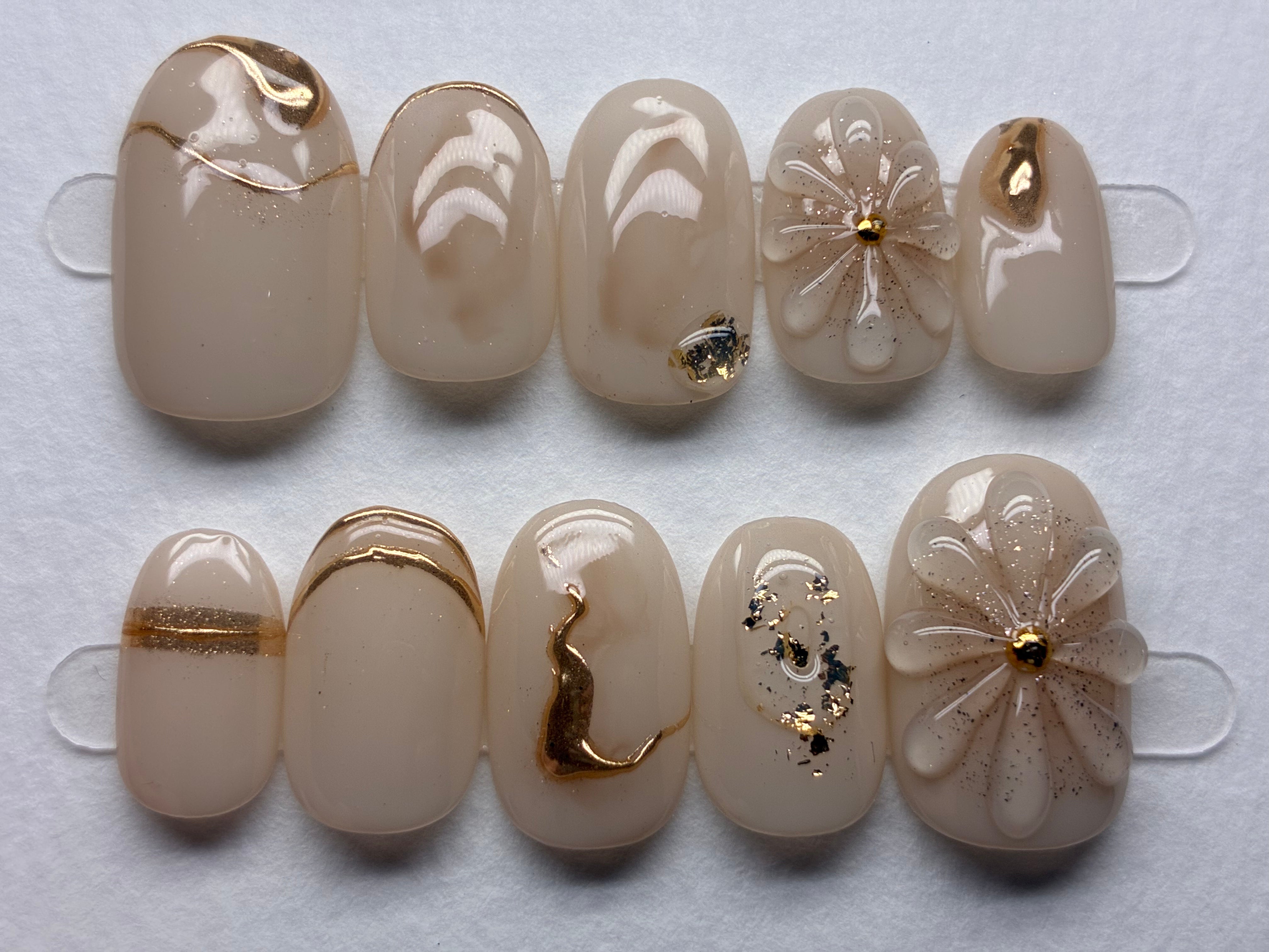33 beige×gold
